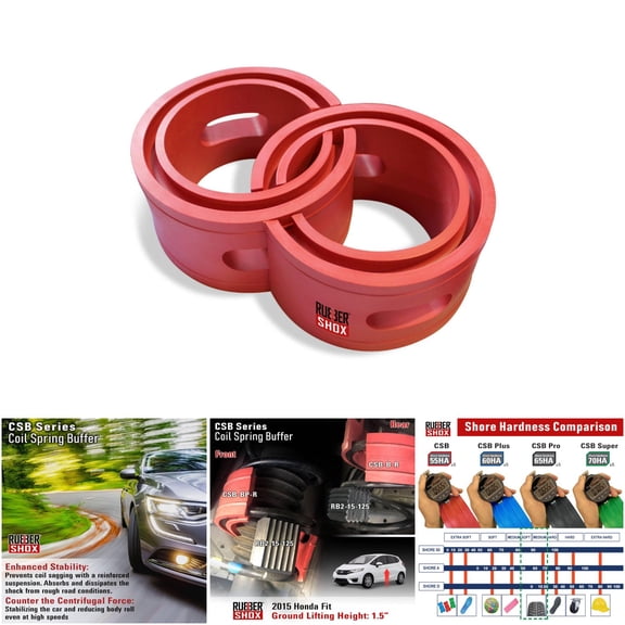 DuraTPE CSB Front-Rear Coil Spring Buffer Cushion for Automotive Suspension