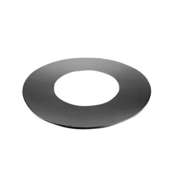 DuraTech Round Trim Collar - Galvalume - 6 in. - Durable Steel Construction