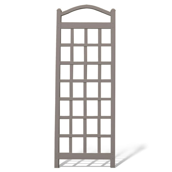DuraTrel Cambridge 28" X 76" Mocha Vinyl Trellis
