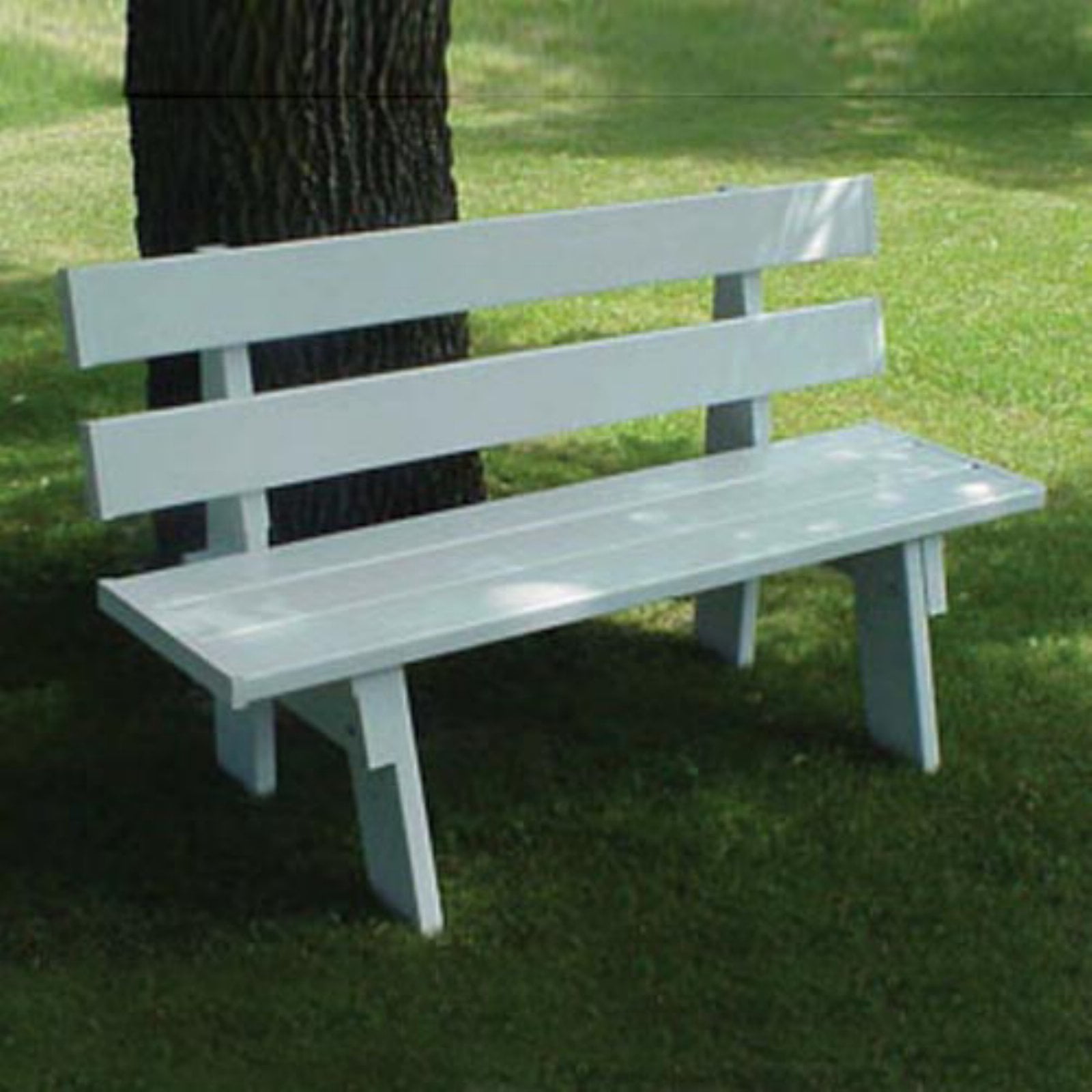 White on sale park bench