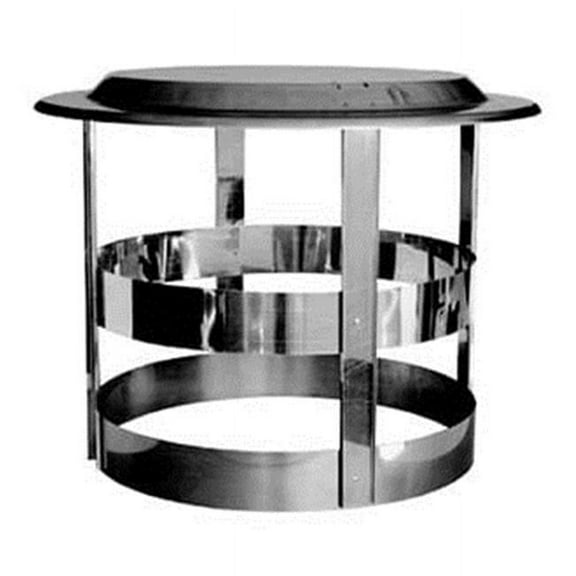 DuraVent 14DT-VC1 14 in. I.D DuraTech Class A Chimney Pipe - Double Wall - Chimney Cap