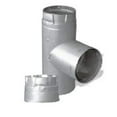 thumbnail image 1 of DuraVent 3589580 4 in. PelletVent Pro Double Clean Out Cap, Galvalume, 1 of 1