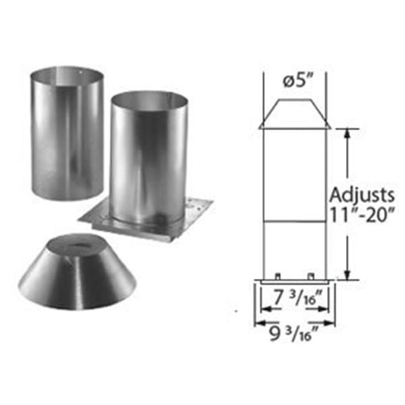 DuraVent 35CVS-IS CVS Attic Insulation Shield