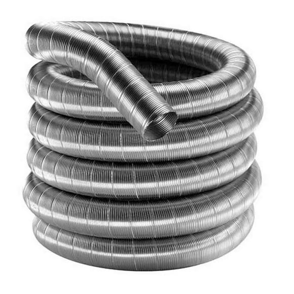 DuraVent 3DFA-35 DuraFlex Flexible Chimney Liner, 3 in diameter x 35 ft L