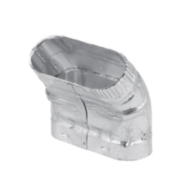 DuraVent 4BVOL45 4 in. 45 deg Oval B-Vent Elbow Standard