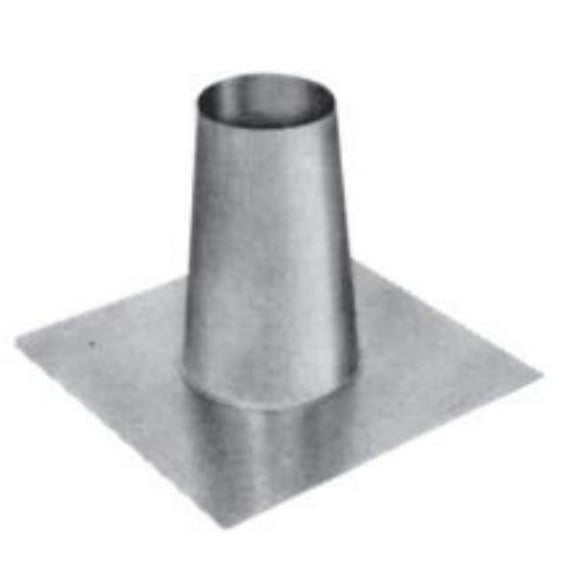 DuraVent 4BVFF 4 in. B-Vent Tall Cone Flat Roof Flashing