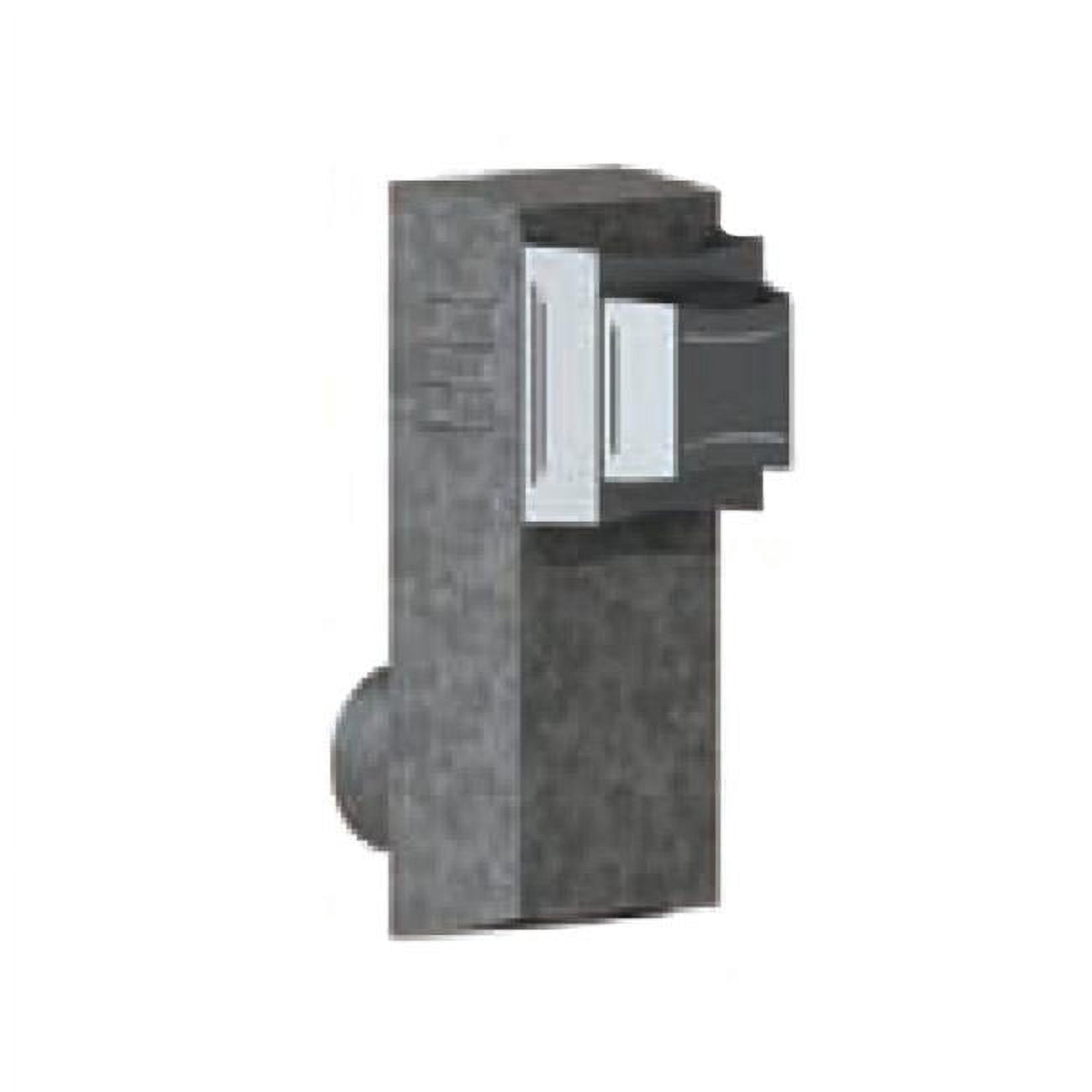 DuraVent 46DVA-H2 4 x 6 in. DVA Horizontal Cap V2 Direct Vent Pipe for Gas Fireplaces