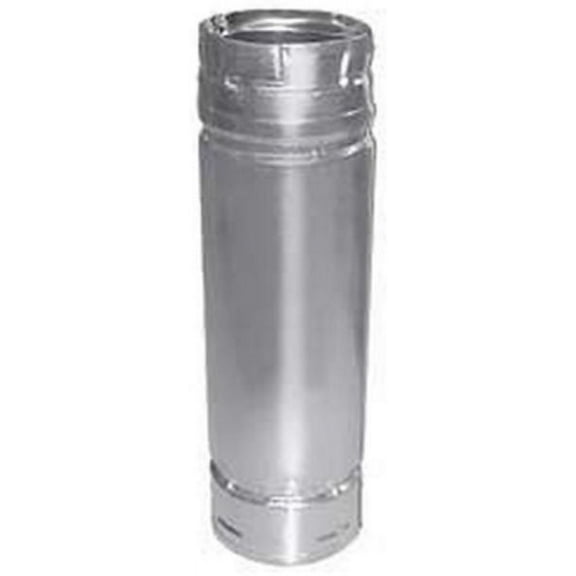 DuraVent 4PVL-12R Pellet Vent Pipe, 4"D x 12"L, Each