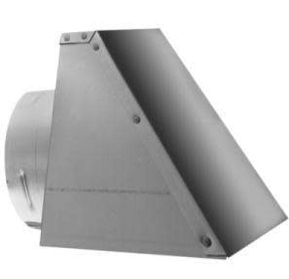 DuraVent 4PVL-HSC 4 in. I.D Pellet Vent Type L Multi-fuel Chimney Pipe - Double Wall - Square Horizontal Cap