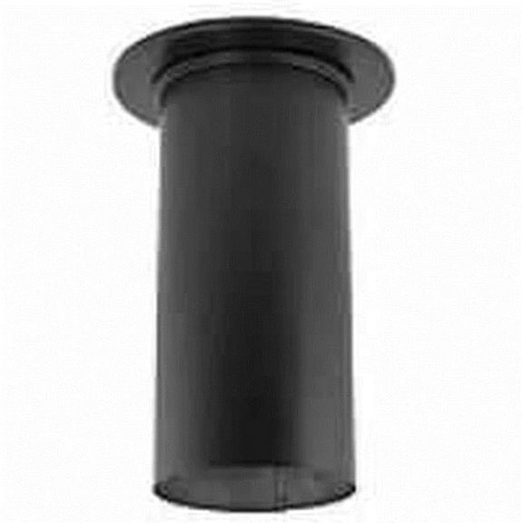 DuraVent 7DBK-SC 7 in. Dia. Inner Single Wall DuraBlack Stove Pipe - Slip Connector Trim