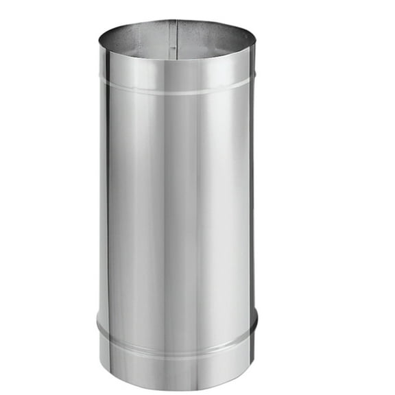 DuraVent 8DBK-12SS 8 x 12 Stainless Steel Black Pipe