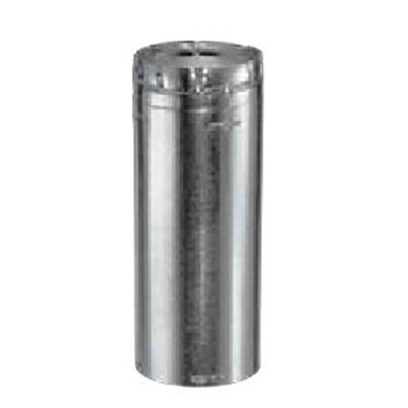 DuraVent Adjustable Length Pipe - Aluminum - 12in.