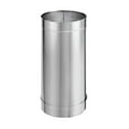 thumbnail image 1 of DuraVent DuraBlack 12 x 6 Inch Stainless Steel Single Wall Stove Pipe, 1 of 8