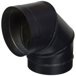 DuraVent DuraBlack 6 in. Single-Wall Chimney Stove Pipe Adapter 6DBK-AD -  The Home Depot