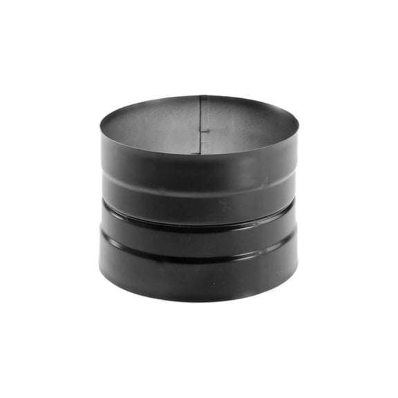 DuraVent DuraBlack 6" Single Wall Drip Free Skirted Stove Top Adapter