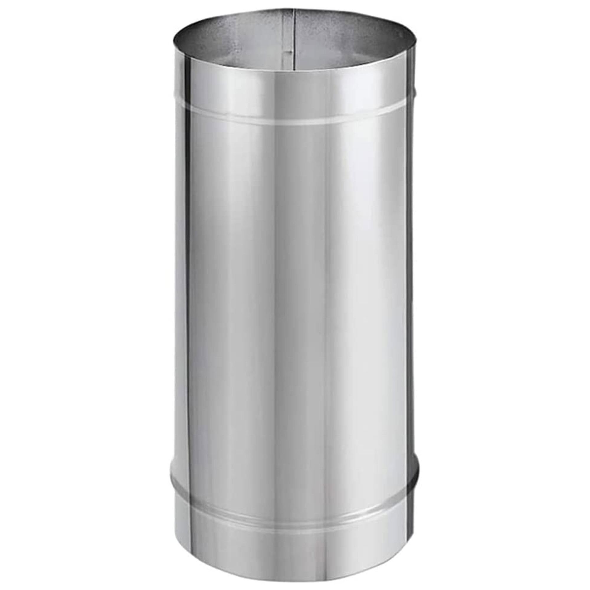 DuraVent DuraBlack 8 Inch Diameter Single Wall Stainless Steel Stove Pipe -  Walmart.com