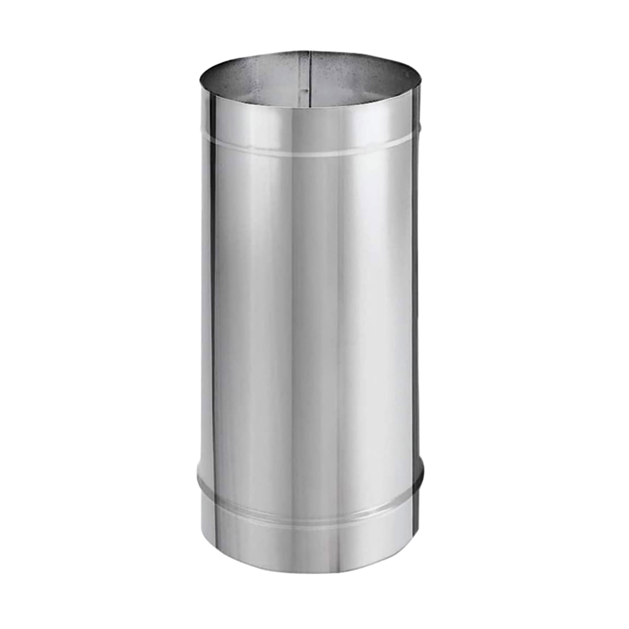 DuraVent DuraBlack 48x6 Inch Steel Single Wall Interior Stove Pipe, Black, 6DBK-48SS