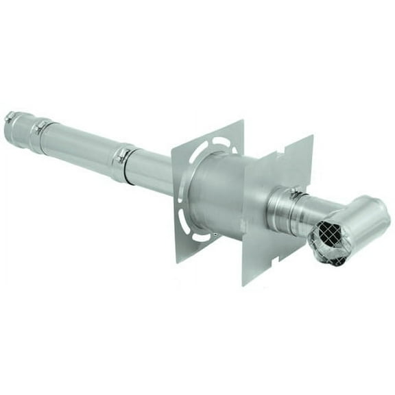 DuraVent FSCMK04 4 in. I.D FasNSeal AL29-4C Special Gas Vent Pipe - Single Wall - Ceiling Mounted Heater Kit