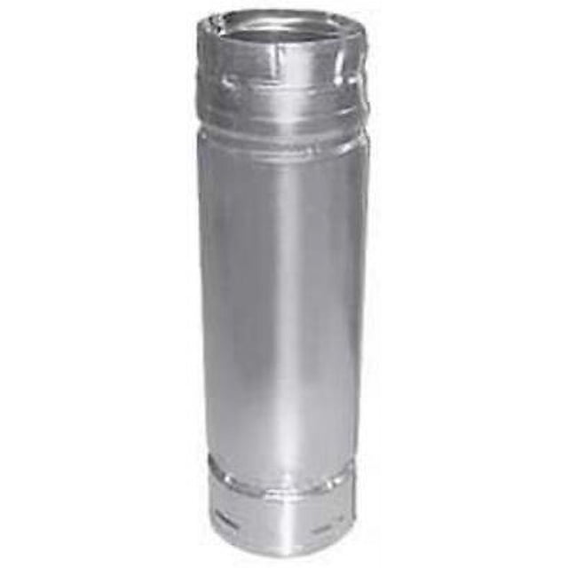 DuraVent PelletVent 4 in. D X 12 in. L Steel Double Wall Stove Pipe