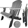thumbnail image 1 of DuraWeather Poly® Classic King Size Folding Adirondack Chair, 1 of 5