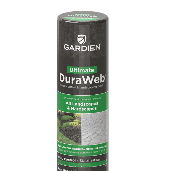 Gardien DuraWeb Ultimate Weed Barrier - Premium Non-Woven Landscape Fabric, High Air & Water Permeability, 70 GSM, Forged Fiber Technology, 3ft x 100ft