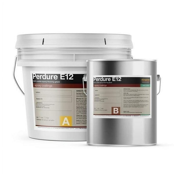 Duraamen, Perdure E12 — Epoxy, UV-Resistant Floor Glaze, Professional-Grade