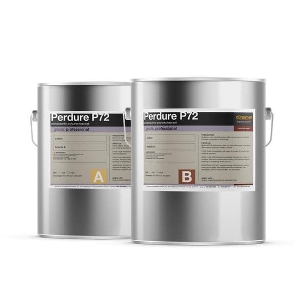 Duraamen, Perdure P72—New Generation Fast-curing Polyaspartic Concrete Topcoat