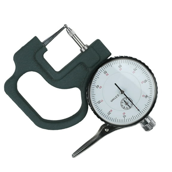 Durability 0-10mm Thickness Measuring Device for Quality Controls in Manufacturing Industry Clear Reading Mater