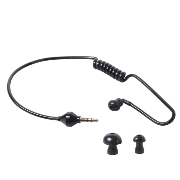 Durability 3.5mm Clear Headphones Short Cable 3.5mm In Ear Earbuds for Sports Commuting Daily Use with Extension Cords