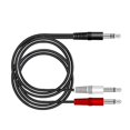 thumbnail image 1 of Durability 3.5mm to Double 3.5mm Stereo Cable for Clear Sound and Broad Device Compatibility for Smartphone, 1 of 7
