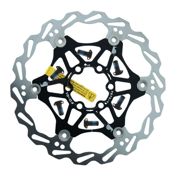 Durability 6 Bolt Disc Brake Rotor High Performances Mountain Bike Brake Rotor for Enhancing Cycling Performances