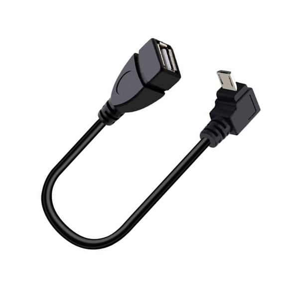 Durability 90Degree Angled USB A To USB Adapter Connectors For Smartphones Tablets And External Devices
