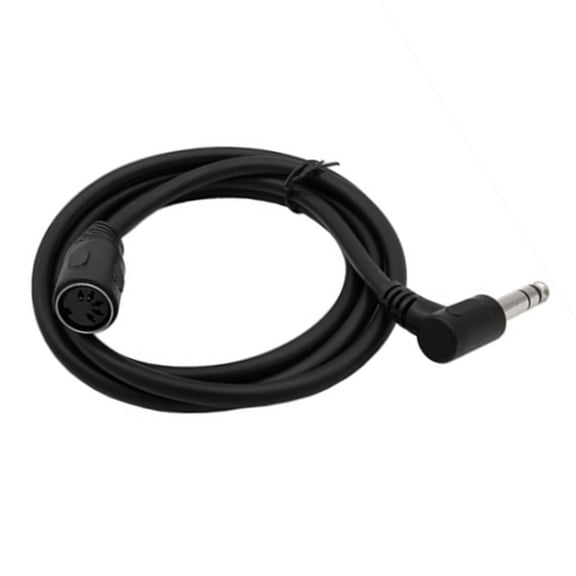 Durability ABS 6.35mm To 5Pin Connection Cord For Sound Systems And KTV Home Theater Systems Sound Cable 1.5m