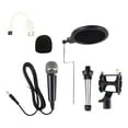thumbnail image 1 of Durability ABS Condenser Microphone Set for Versatile Use in Singing, Teaching, Live Performances Computer PC Microphone, 1 of 14