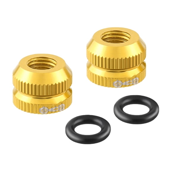 Durability Aluminum Alloys Bike Valves Nuts Light weight Bicycles Valves Caps for Mountain and Road Bikes