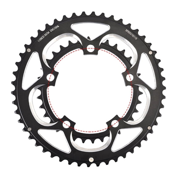 Durability Aluminum Alloys Cranks Arm High Performances Bicycles Crankset for Efficient Mountain Cycling