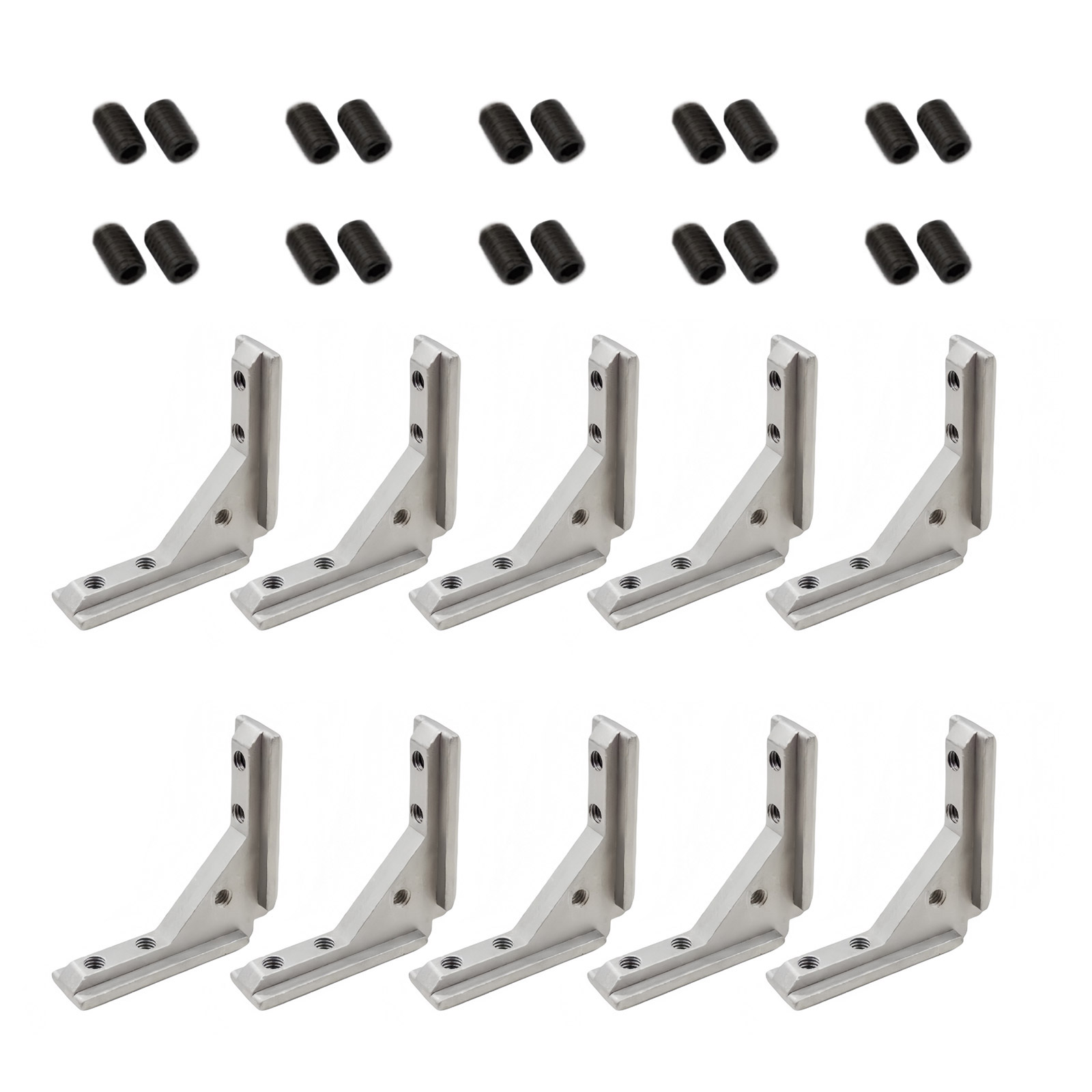 Durability Aluminum Angles Brackets with Multiple Door Types For Door ...