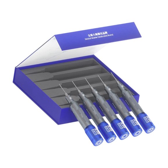 Durability Aluminum Build 2D/3D Magnetic Screwdriver Tool Set with NonSlip Grip