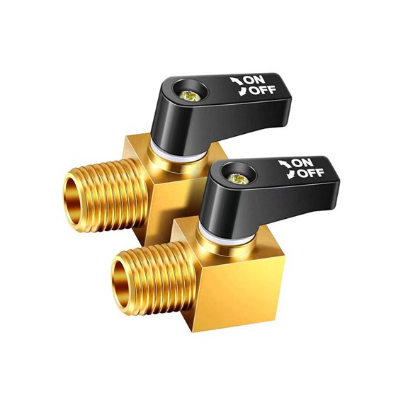 Durability Brass Pneumatic Actuated Valves Air Compressor Valves Drain Switches for Industrial and Home Use