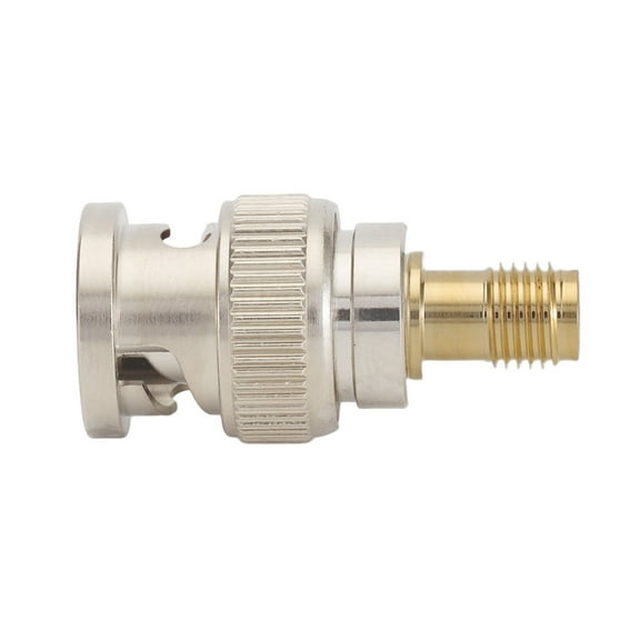Durability Copper BNC SMA JK Signal Adapter BNC SMA JK Connectors for Universal Use in Computer and Office Connection