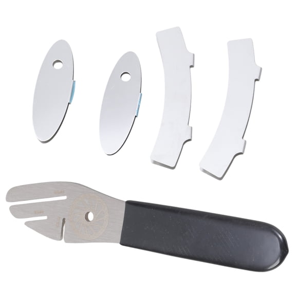 Durability Disc Brake Rotors Corrections Tool with Comfortable Grip Brake Wrenches for Alignment and Easy Adjustment