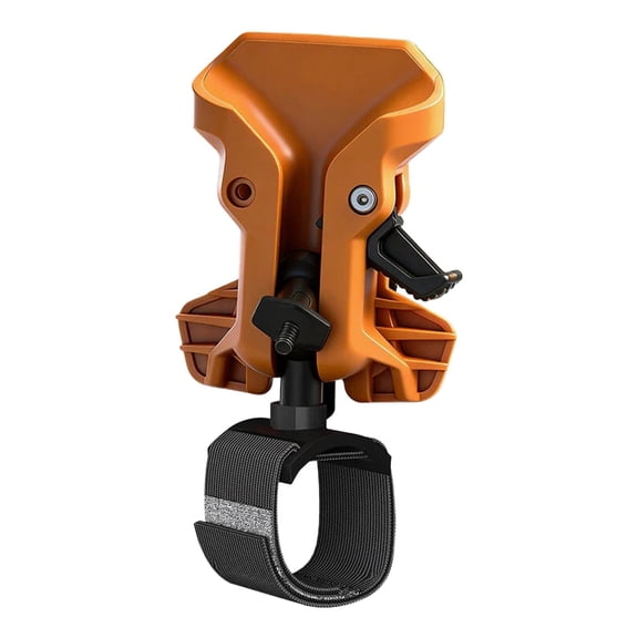 Durability Double Waist Mount for Electric Tool - Offering Quick Releases Strap and Drops Protections Highly Double-Lock Belt Clip for Power Tools,2.36x3.07 inch Portable Locking Tool Holder (Yellow)