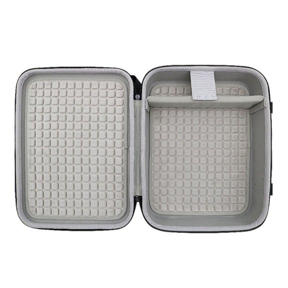 Durability EVA Fabric Carrying Case for Z6X 5th Gen Projector Carry Box Holder with Adjustable Dividers and Soft Lining