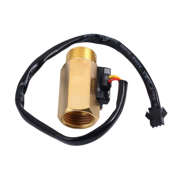 Durability G1/2" Water Flows Switching Hall Flows Sensors For Industrial Agricultural Applications 1.25L/min Measurement