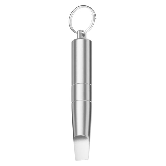 Portable Utility Device Multitool Combining Package Opener Cleaning Brush and Phone Ejector Functions for Home Outdoor