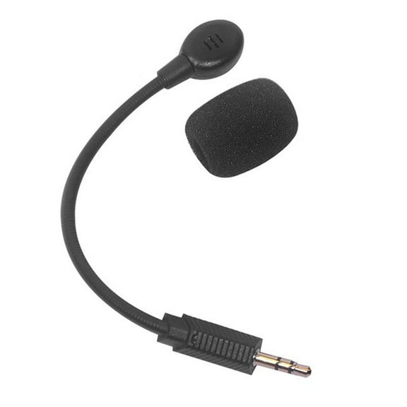 3.5mm Detachable Gaming Microphone Boom for Rig400 Headsets Clearly Voice Pickup Mic Boom Foam Filter Gaming Mic