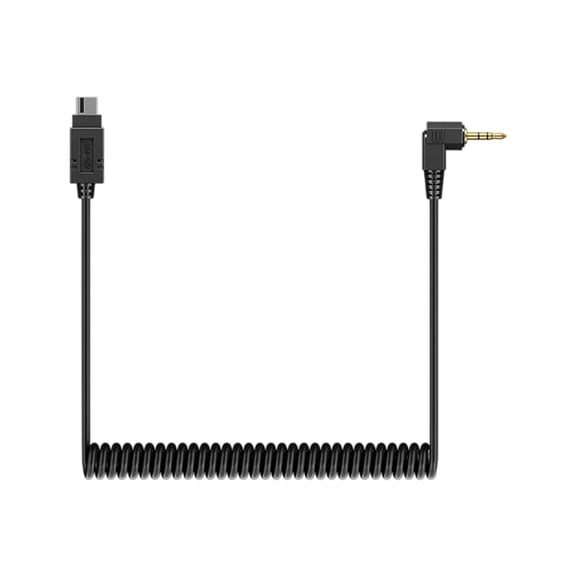 Durability Gold Plate 2.5mm Shutter Remote Cable Spring Flash PC Syncing Cable For MultiBrand Camera Flash Synchronization