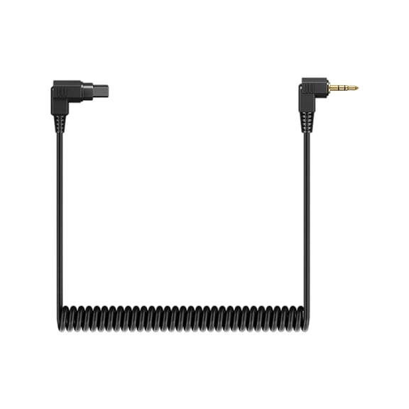 Durability Gold Plate 2.5mm Shutter Remote Cable Spring Flash PC Syncing Cable For MultiBrand Camera Flash Synchronization