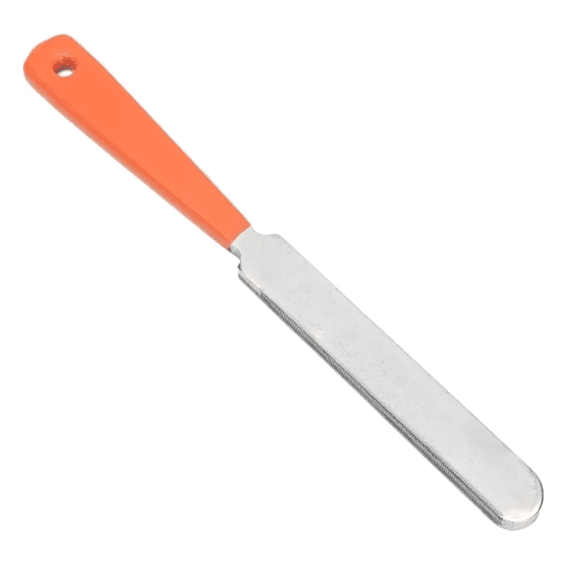 Durability Guitar Fret File Polishing Tool With Ergonomic Rubber Handle for Precise Fret Leveling and Polishing