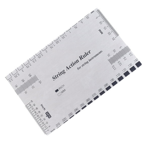 Durability Guitar Height Gauge Professional String Action Measuring Tool for String Action Measurement on Mandolins